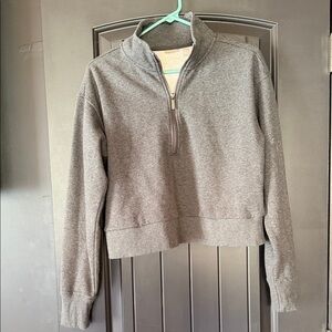 Zella Heathered Gray Pullover